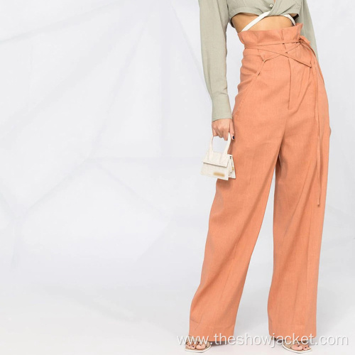 New Fashion High Waist Loose Women's Trousers